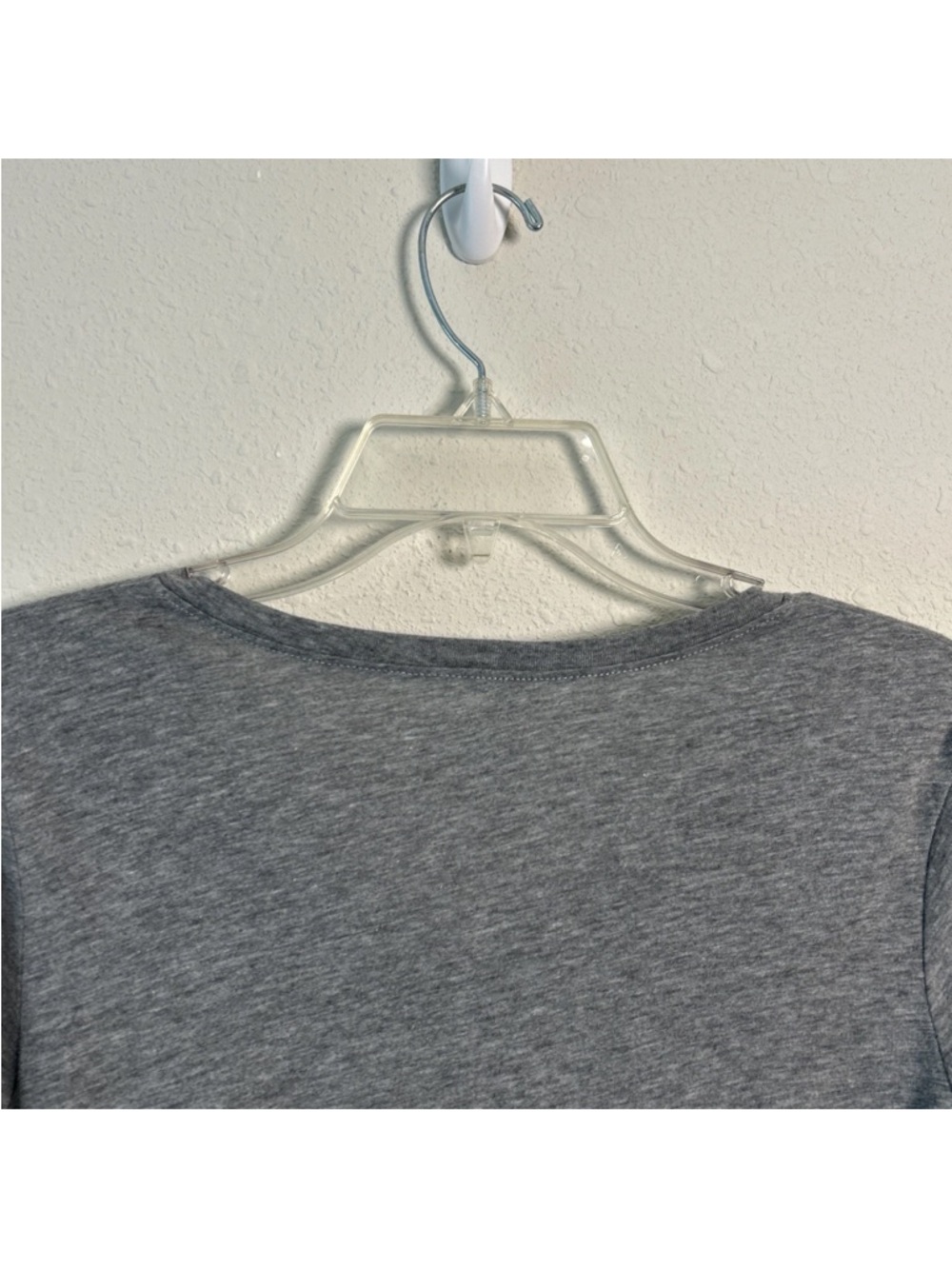 New York Yankees ‘47 Brand Retro V-Neck Long Sleeve Shirt Women’s Small Gray - Picture 9 of 11